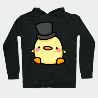 Chicken duck with a top hat Hoodie